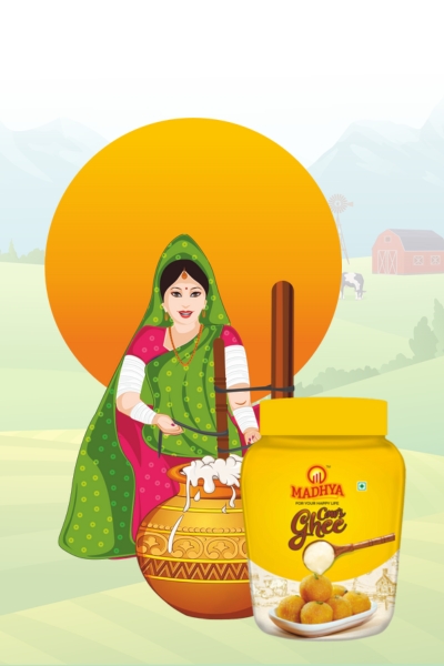 Madhya Cow Ghee Bilona
